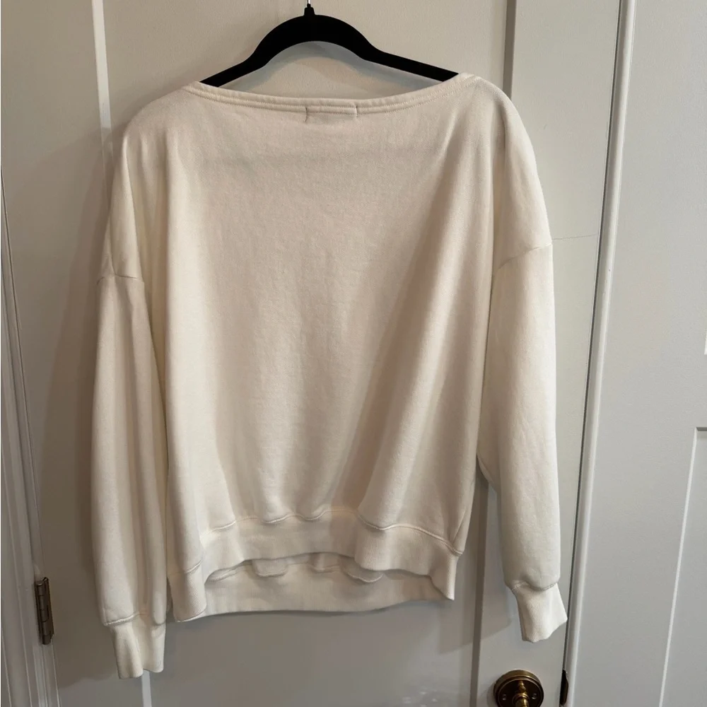 Rodeo Rebel White Graphic Sweatshirt - Picture 2 of 4